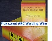 self-shieding arc flux cored wire E81T-GS for mild steel and low alloy steel welding