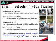 flux cored wire for high wear-resistant overlay welding