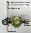 Argon Regulator for TIG welder with Inlet fit CGA 580