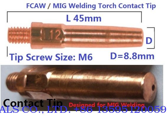Welding Contact Tip for MIG Welding torch