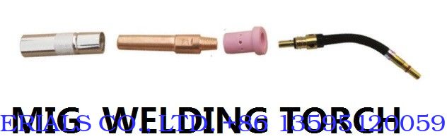 MIG welding Contact tip inside alloy steel tube